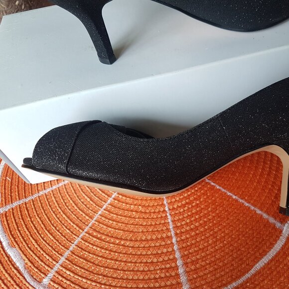 Glitter toeless heel - Picture 8 of 9